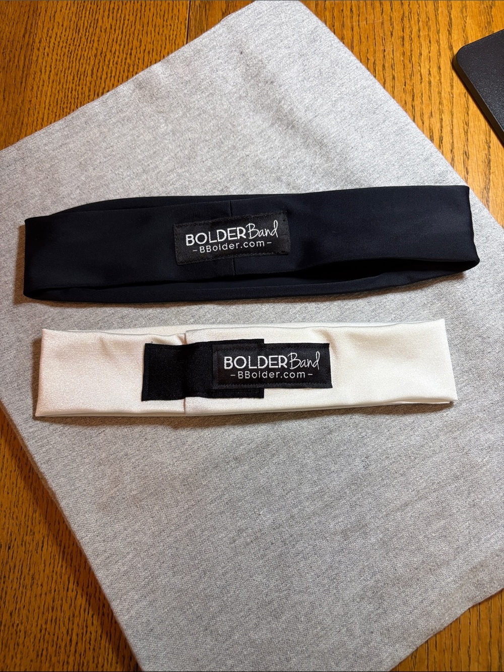 Bolder Band Set of Two - Headband Set in Black and White